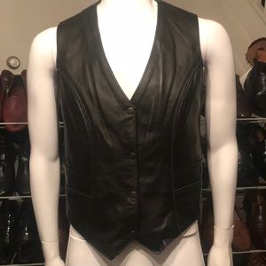 Unik leather vest size xl